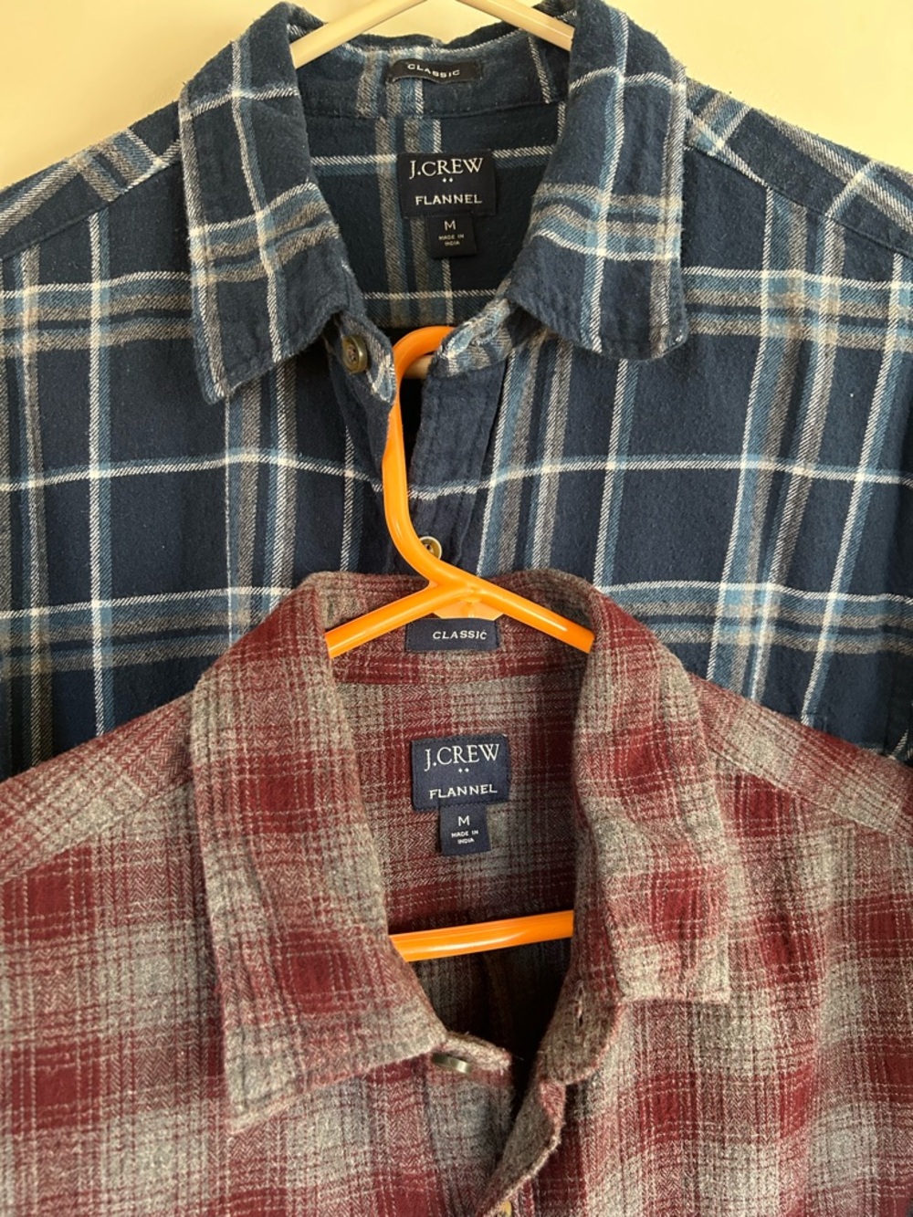 J. Crew Flannel Shirts - 2 shirts